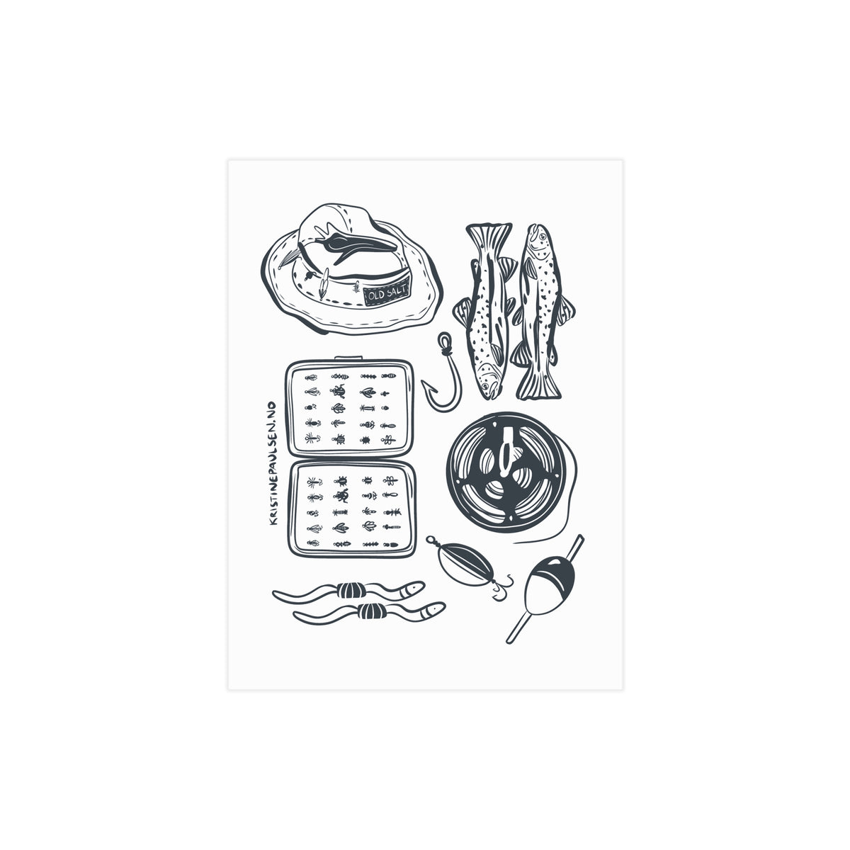 Fisherman’s Kit Postcard