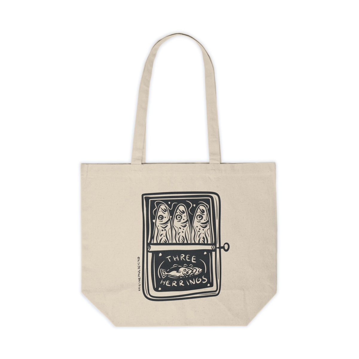 Three Herrings Shopping Tote