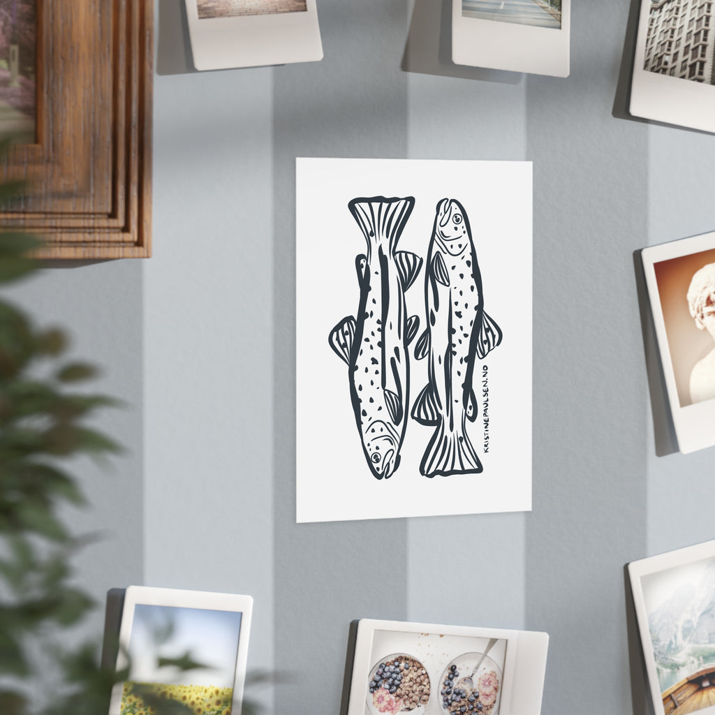 Trout Postcard