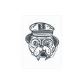 Old Dog Postcard