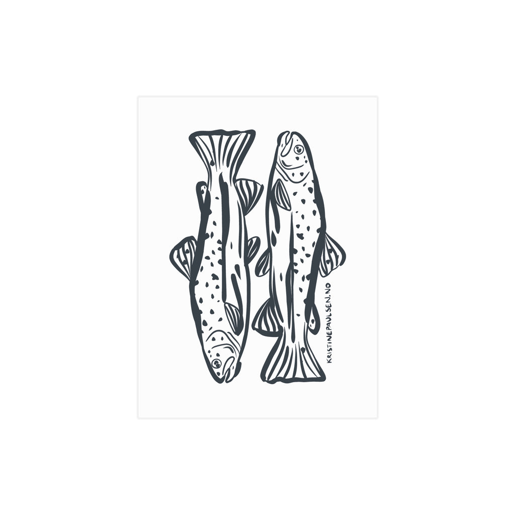 Trout Postcard