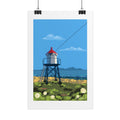 Lighthouse A4 Poster