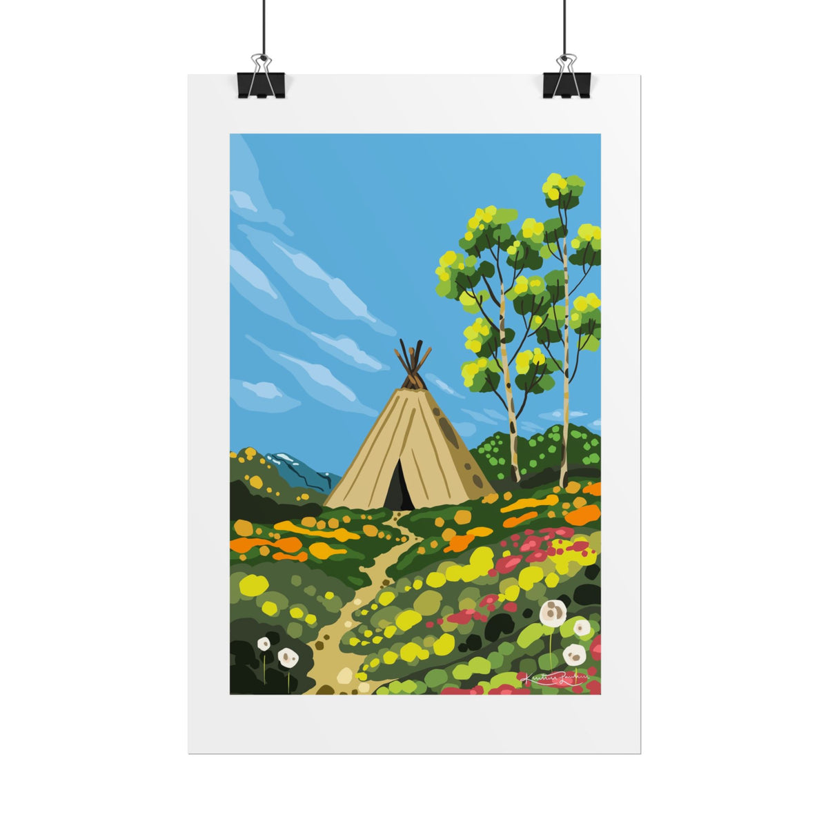 Camp A4 Poster