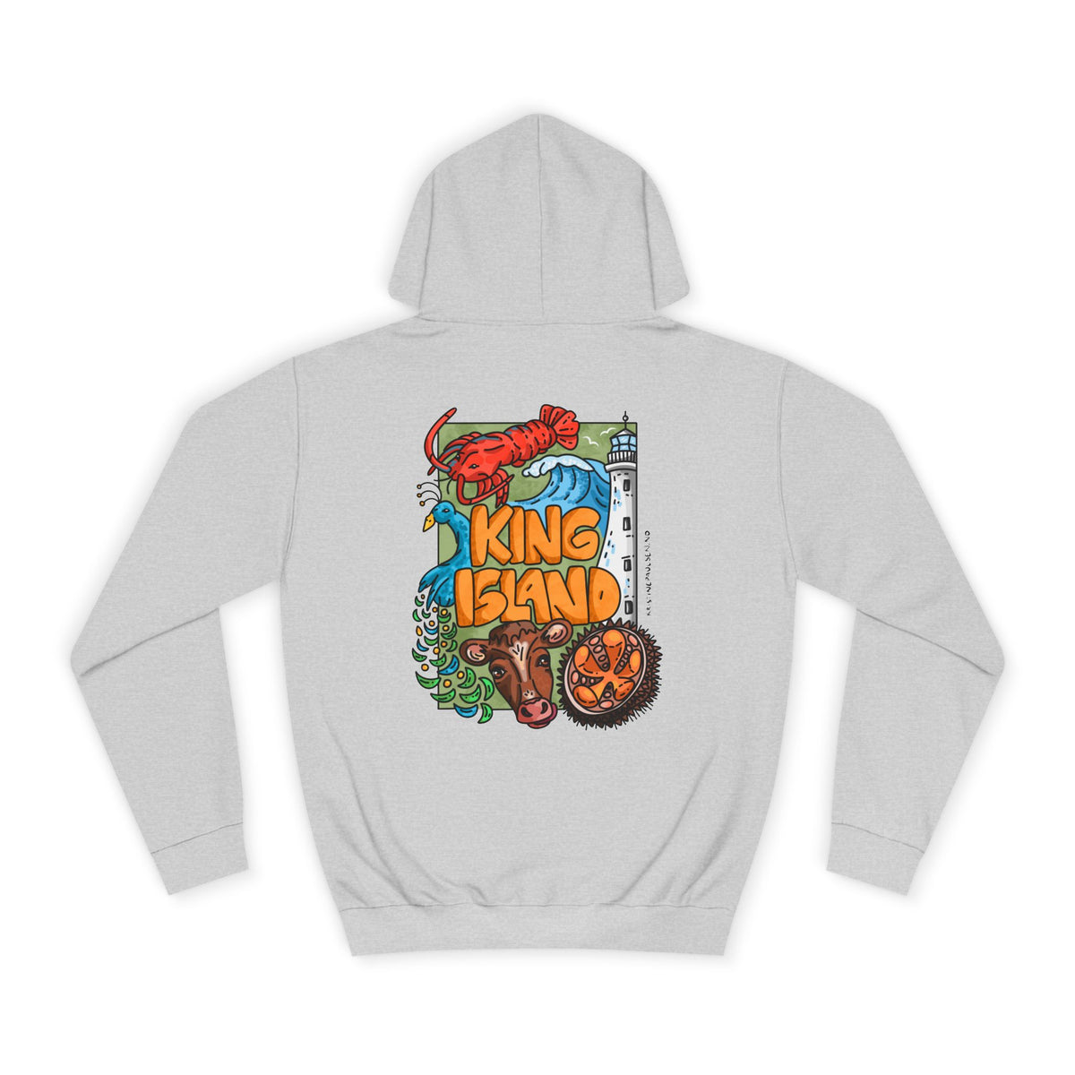 King Island Unisex College Hoodie
